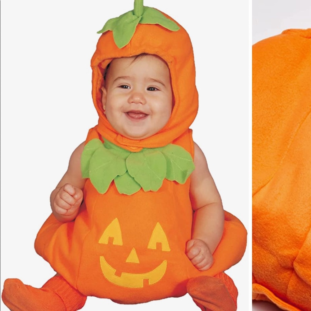 Dress-Up-America Baby Pumpkin Costume